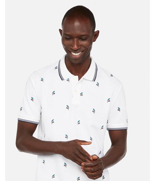 Express Mens Parrot Pique Polo