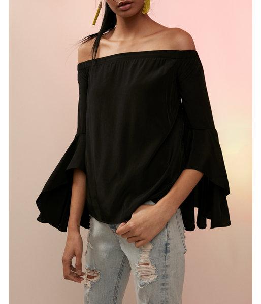 Express Womens Off The Shoulder Blouse