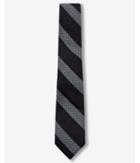 Express Mens Diagonal Stripe Narrow Wool Blend Tie