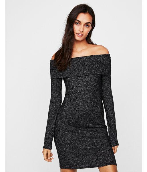 Express Womens Off The Shoulder Sheath