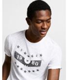 Express Mens Chevron Stars New York Graphic T-shirt