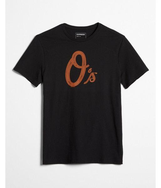 Express Mens Baltimore Orioles Graphic Tee