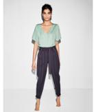 Express Womens Satin V-neck Blouse