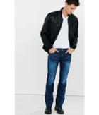 Express Men's Jeans Medium Blue Rocco Slim Fit Skinny