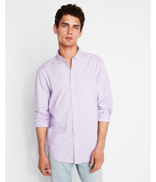 Express Mens Classic Soft Wash Button-down Oxford