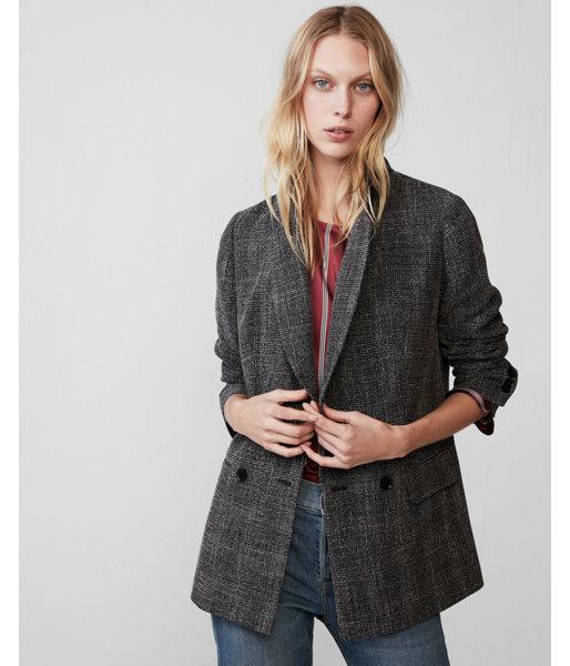 Express Womens Oversized Casual Blazer