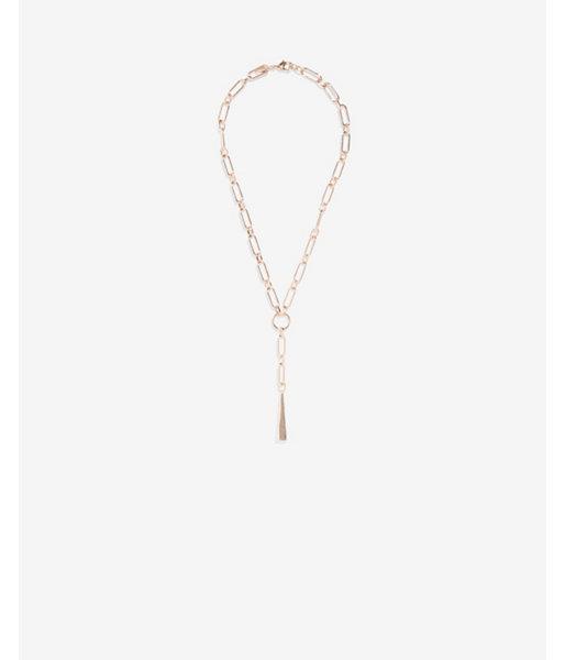 Express Womens Status Link Y Necklace