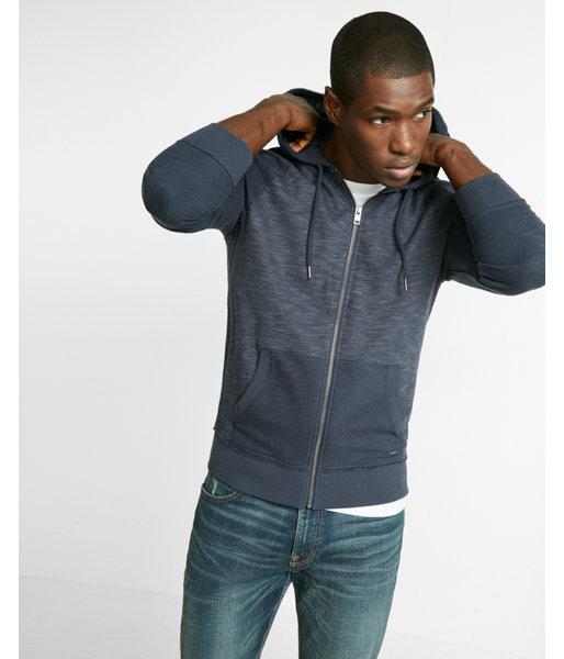 Express Mens Textured Hoodie