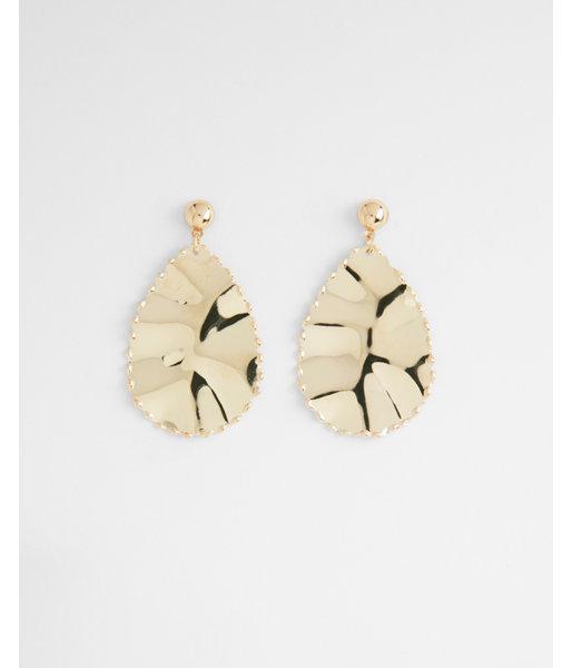 Express Womens Metal Teardrop Earrings