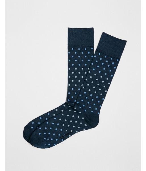 Express Mens Ombre Polka Dot Dress