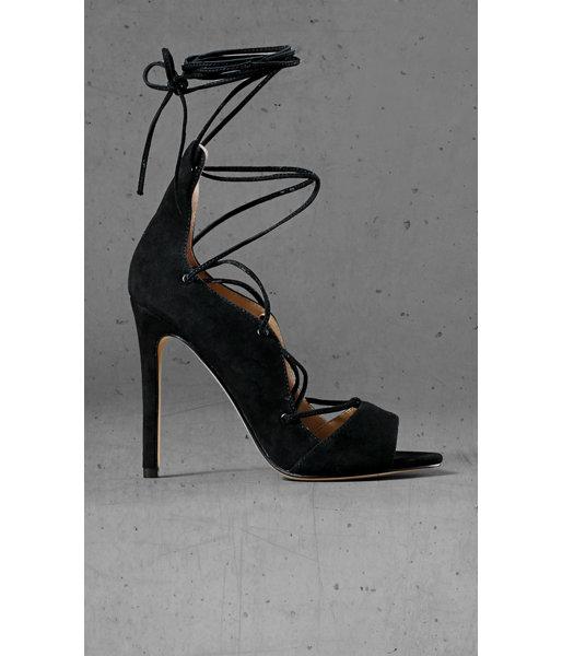 Express Women's Shoes Black Suede Express Edition