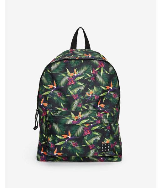 Express Mens Multicolor Floral Backpack