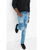 Express Men's Jeans Distressed Skinny Alec