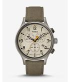 Express Mens Timex Scout Stainless Steel Chronograph Watch