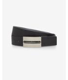 Express Mens 2-in-1 Reversible Marquis Plaque Belt