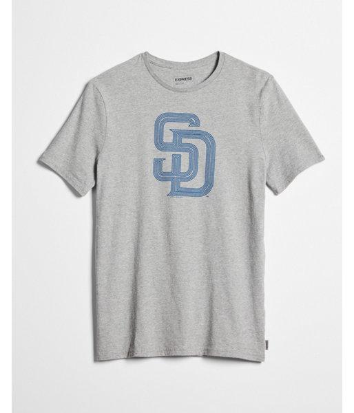 Express Mens San Diego Padres Graphic Tee