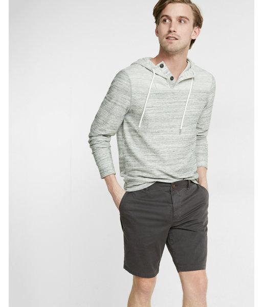 Express Slim Fit 9 Inch Flex Stretch Garment Dyed Twill