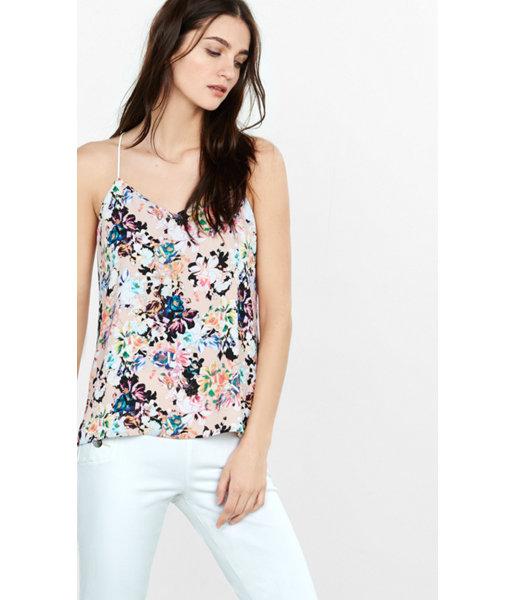 Express Women's Camis Barcelna Cami Bot Flrl