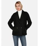 Express Womens Short Wool-blend Coat