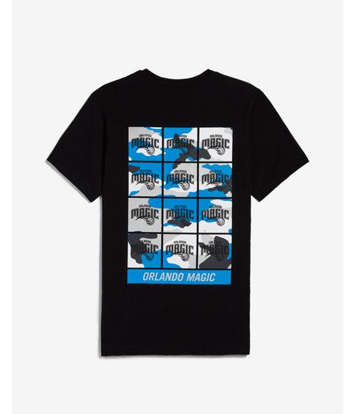 Express Mens Orlando Magic Nba Camo Graphic Tee