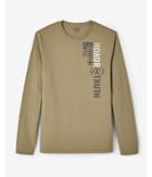 Express Mens Honor Truth Long Sleeve Crew Neck Tee