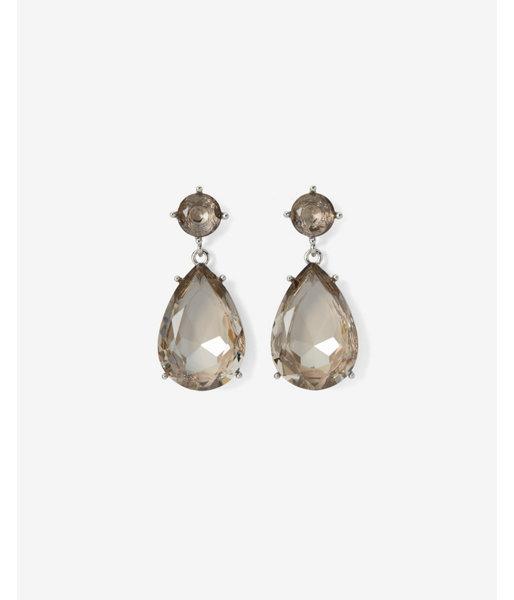 Express Womens Stone Teardrop Earrings
