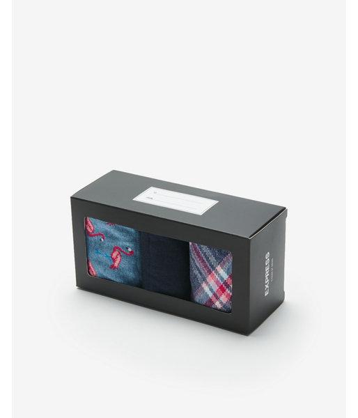 Express Mens 3 Pack Flamingo Dress