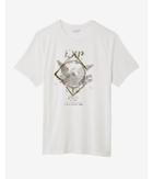 Express Mens Eagle Overlay Crew Neck Graphic Tee