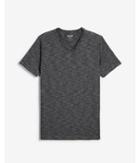 Express Mens Slim Stretch Space Dyed V-neck T-shirt