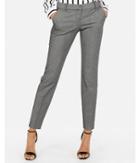Express Womens Low Rise Columnist Ankle Twill Pant