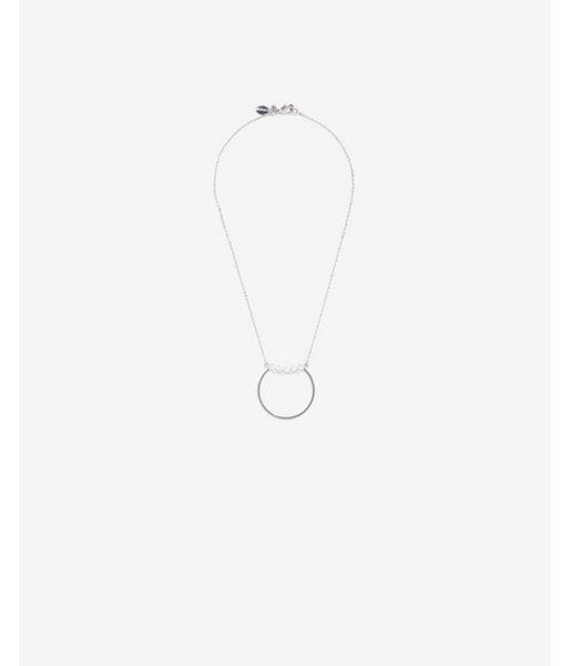 Express Womens Open Circle Pendant Necklace