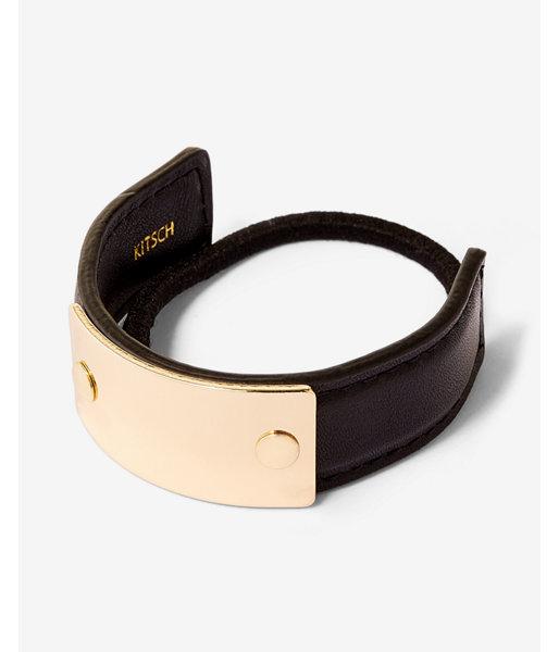 Express Kitsch Metal Pony Cuff
