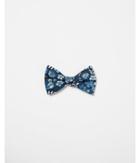 Express Mens Oversized Floral Cotton Bow Tie