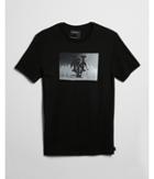 Express Mens New York Mets Black Graphic Tee