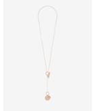 Express Womens Disc Pendant Necklace