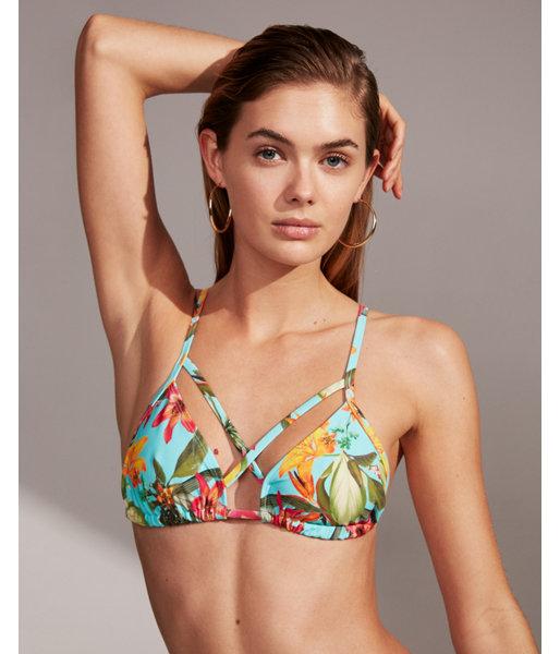 Express Womens Strappy Adjustable Triangle Bikini