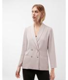 Express Womens Boxy Double Breasted Jacket