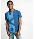 Express Mens Exp Side Logo Crew Neck Graphic T-shirt