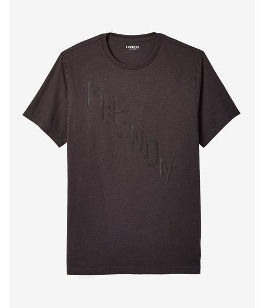 Express Jagged Phenom Crew Neck Graphic Tee