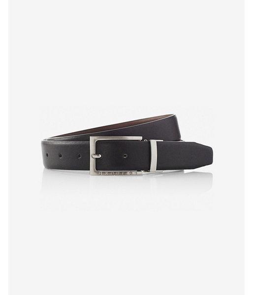 Express Mens 2-in-1 Reversible Buckle Belt