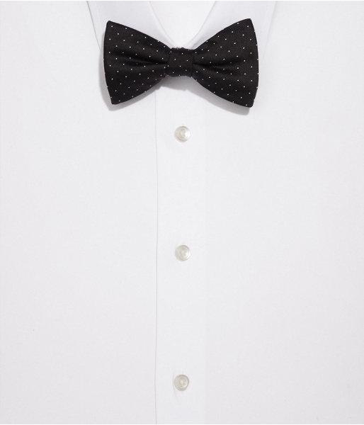 Express Mens Silk Bow Tie - Pin