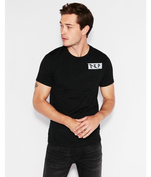 Express Mens Exp Nyc Logo Crew Neck Graphic Tee