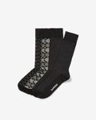 Express Mens 3 Pack Black Tonal Dress