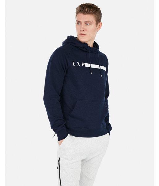 Express Mens Exp Logo Box Fleece Hoodie