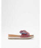 Express Womens Multicolor Bow Espadrille