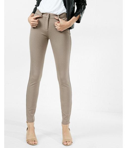 Express Mid Rise Stretch Twill