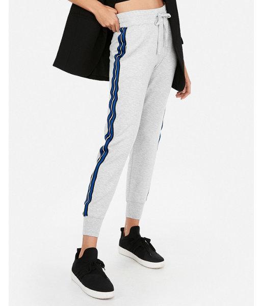 Express Womens Slim Varsity Jogger Pant
