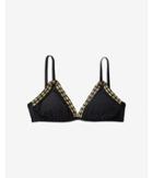 Express Womens Bikini Lab Gold Weave Triangle