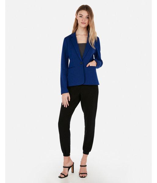 Express Womens Ponte Clean Core Blazer