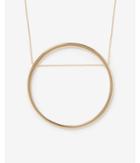 Express Womens Open Circle Necklace